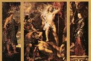 RUBENS, Pieter Pauwel The Resurrection of Christ oil painting reproduction